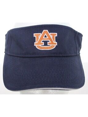 Auburn University Tigers Visor Apollo Golf Hat Navy Blue Strapback Cap 1 Size